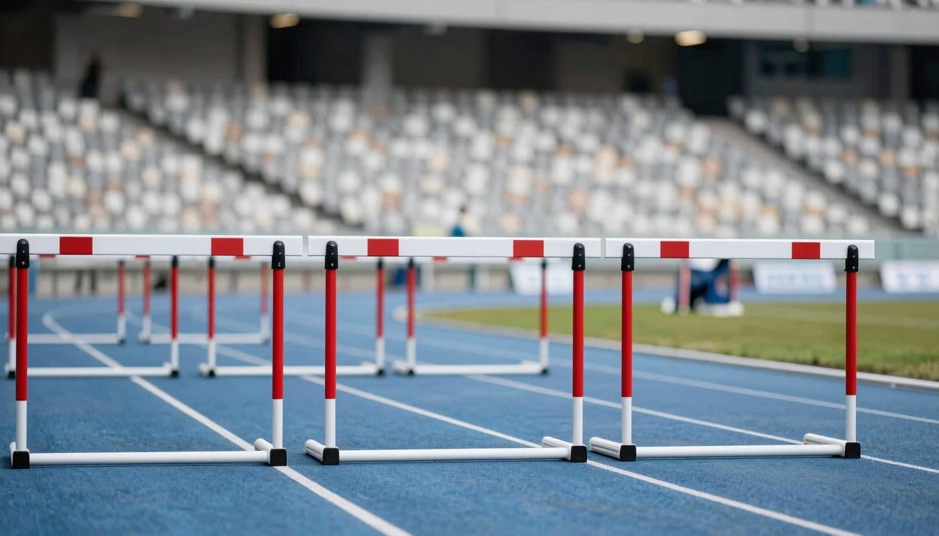 Pressler and Dlauhy confidently reach the semifinal in the 400 m hurdles