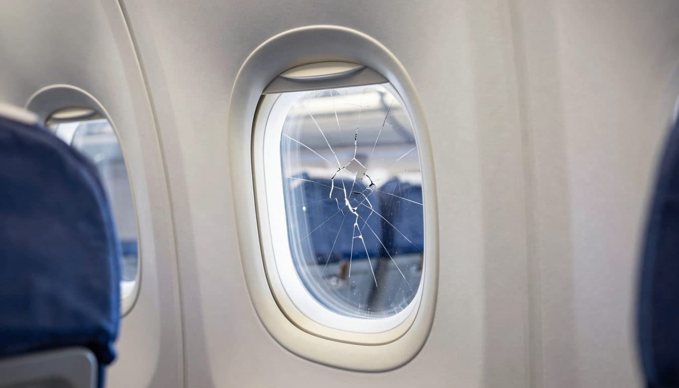 Cabin window shatters on Ryanair flight: Passenger partially pulled out of the aircraft
