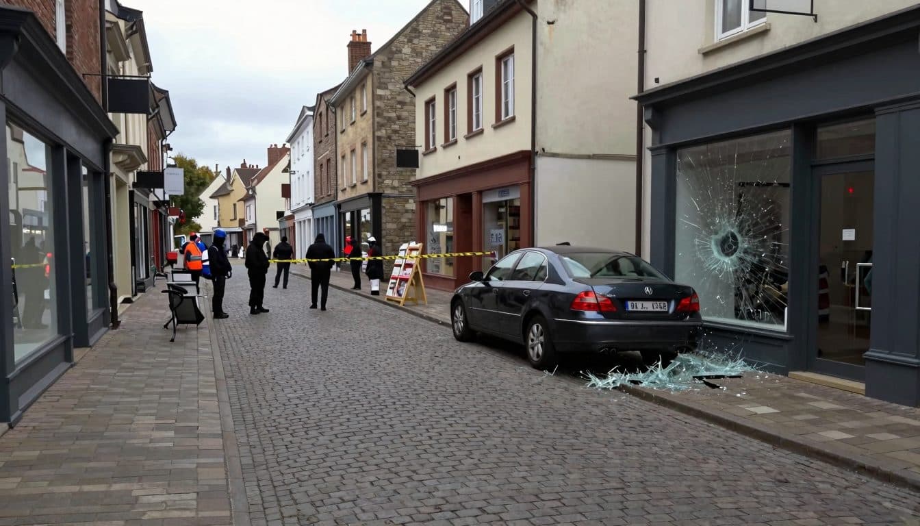 Car drives through pedestrian zone in Hofgeismar – multiple people injured