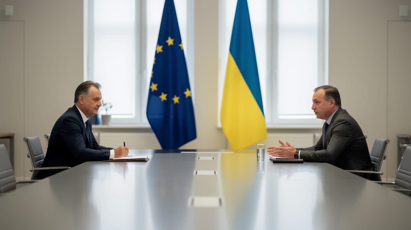 The EU resumes accession negotiations with Ukraine and Moldova after the end of the Hungarian blockade