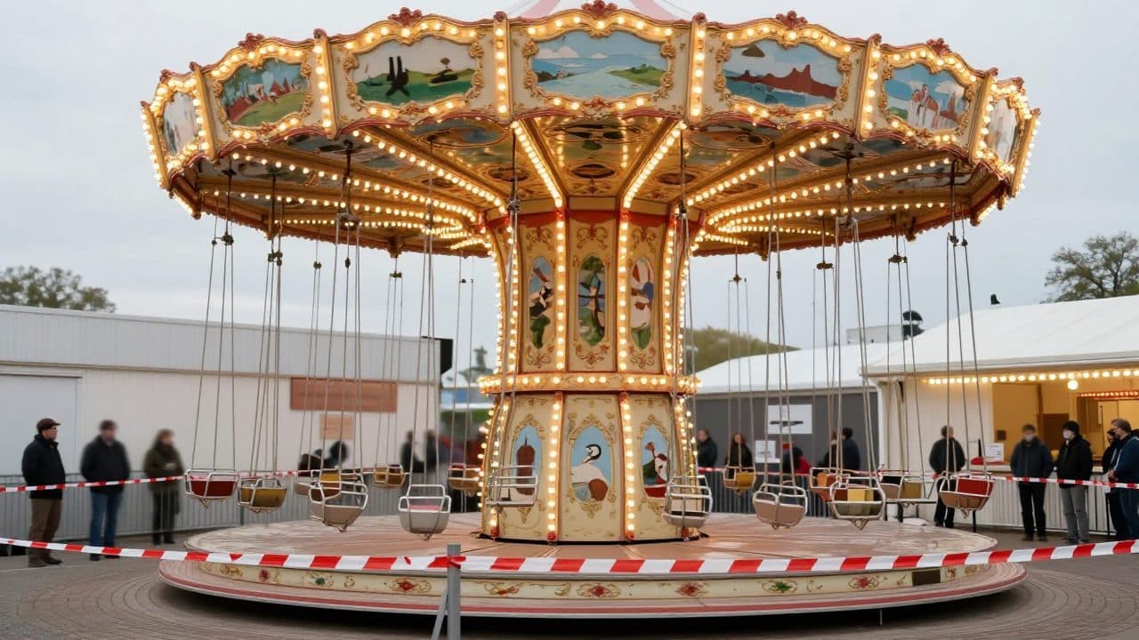 Technical Malfunction on Wiesn Carousel: Ride Back in Operation After Clearance