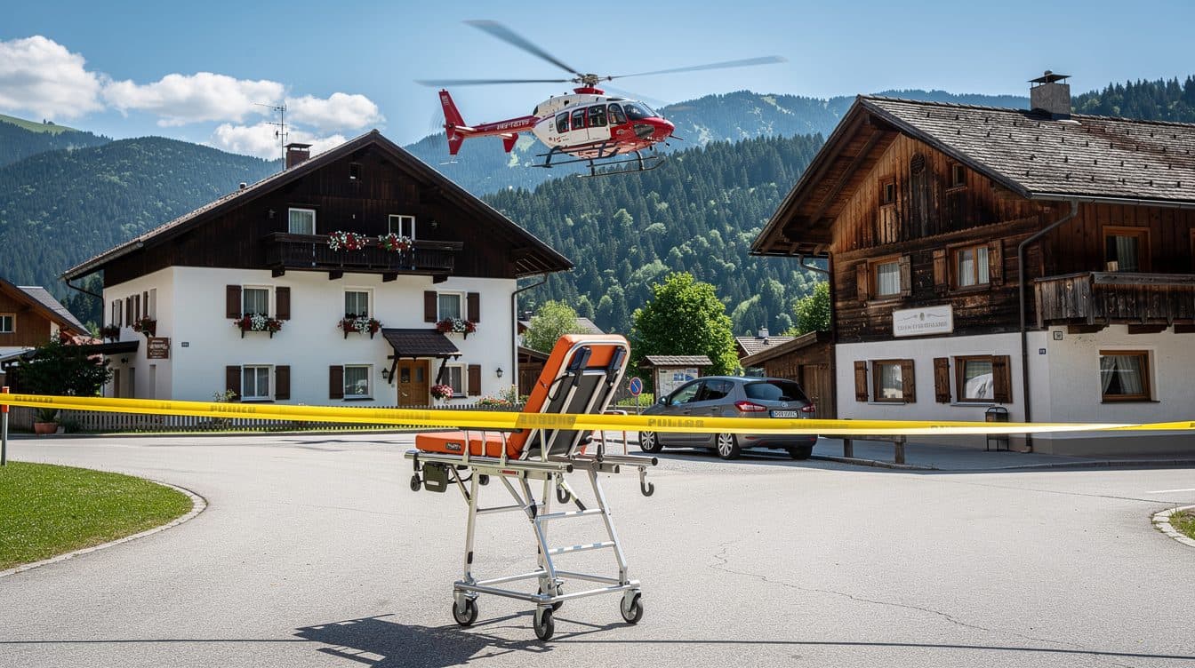 Eight-year-old in Styria ran into car while carrying cousin on her back