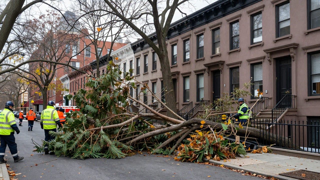 Autumn storm sweeps across the US East Coast – authorities warn of flooding and meter-high waves