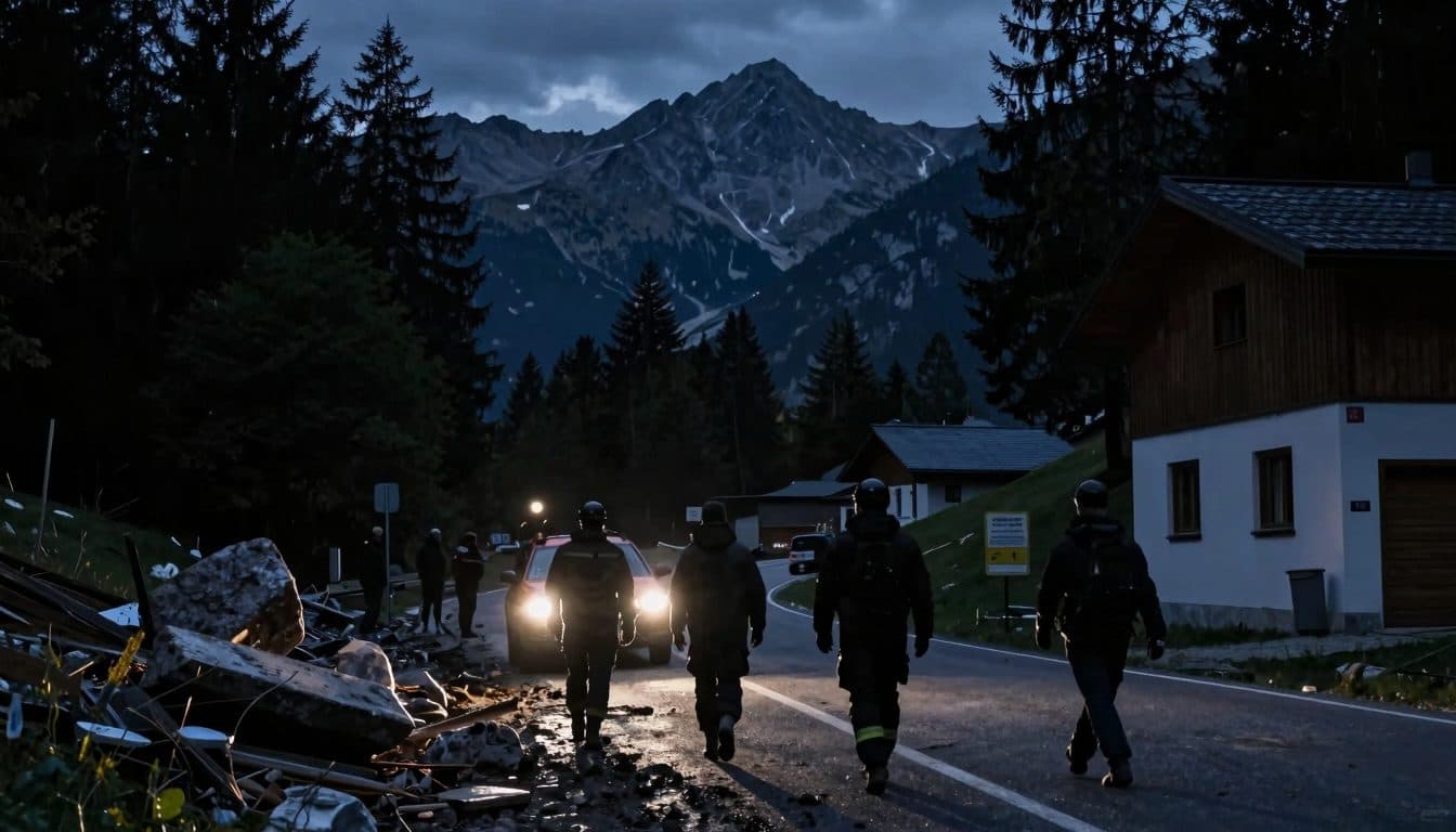 Mudslide in Schladming: 30 People Rescued from Untertal