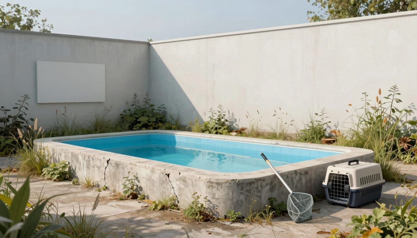 Schwechat Volunteer Fire Department Rescues Seven Kittens from Empty Pool
