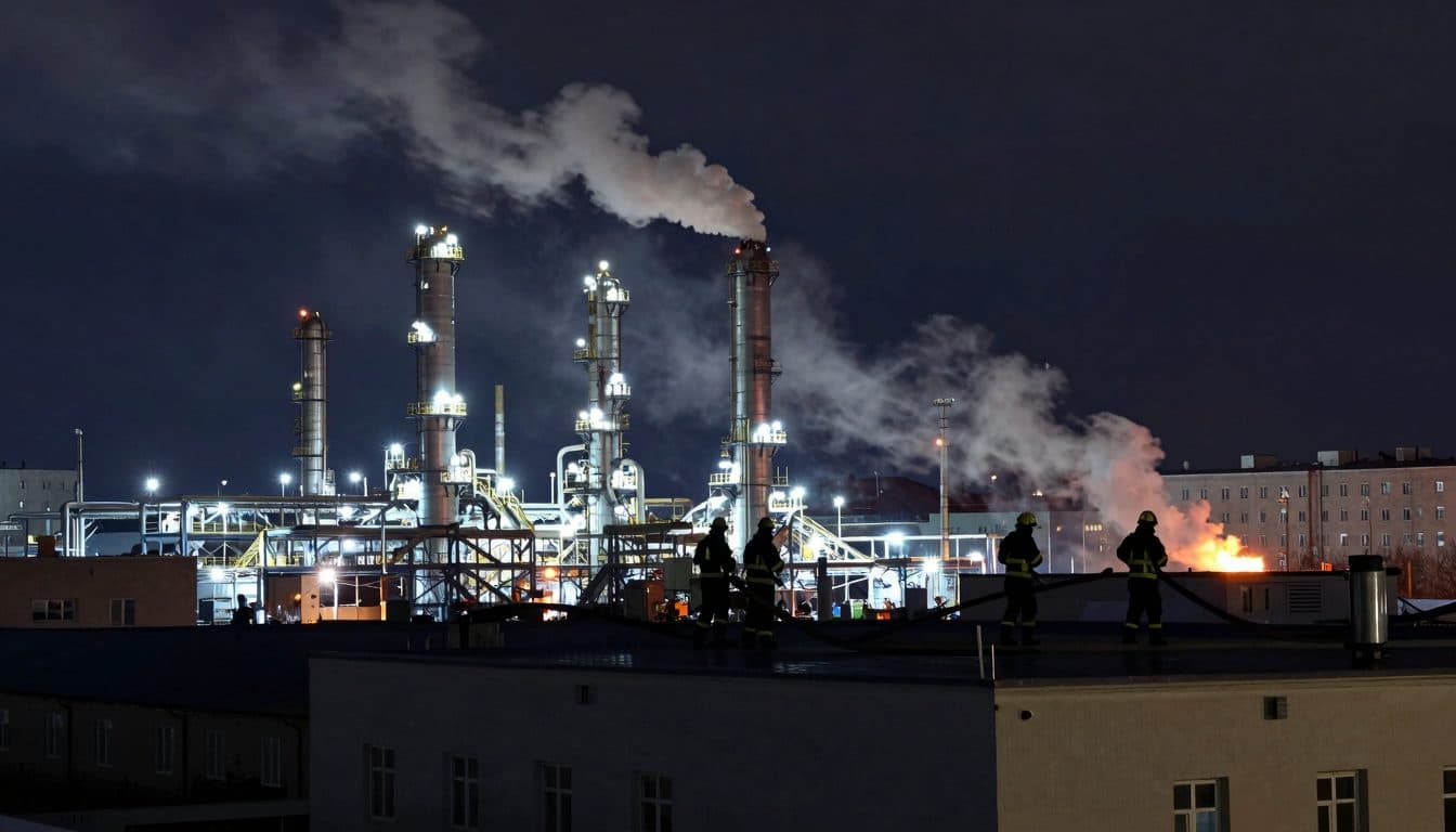 Ukrainian Drone Attacks on Russian Refineries Deep in the Hinterland
