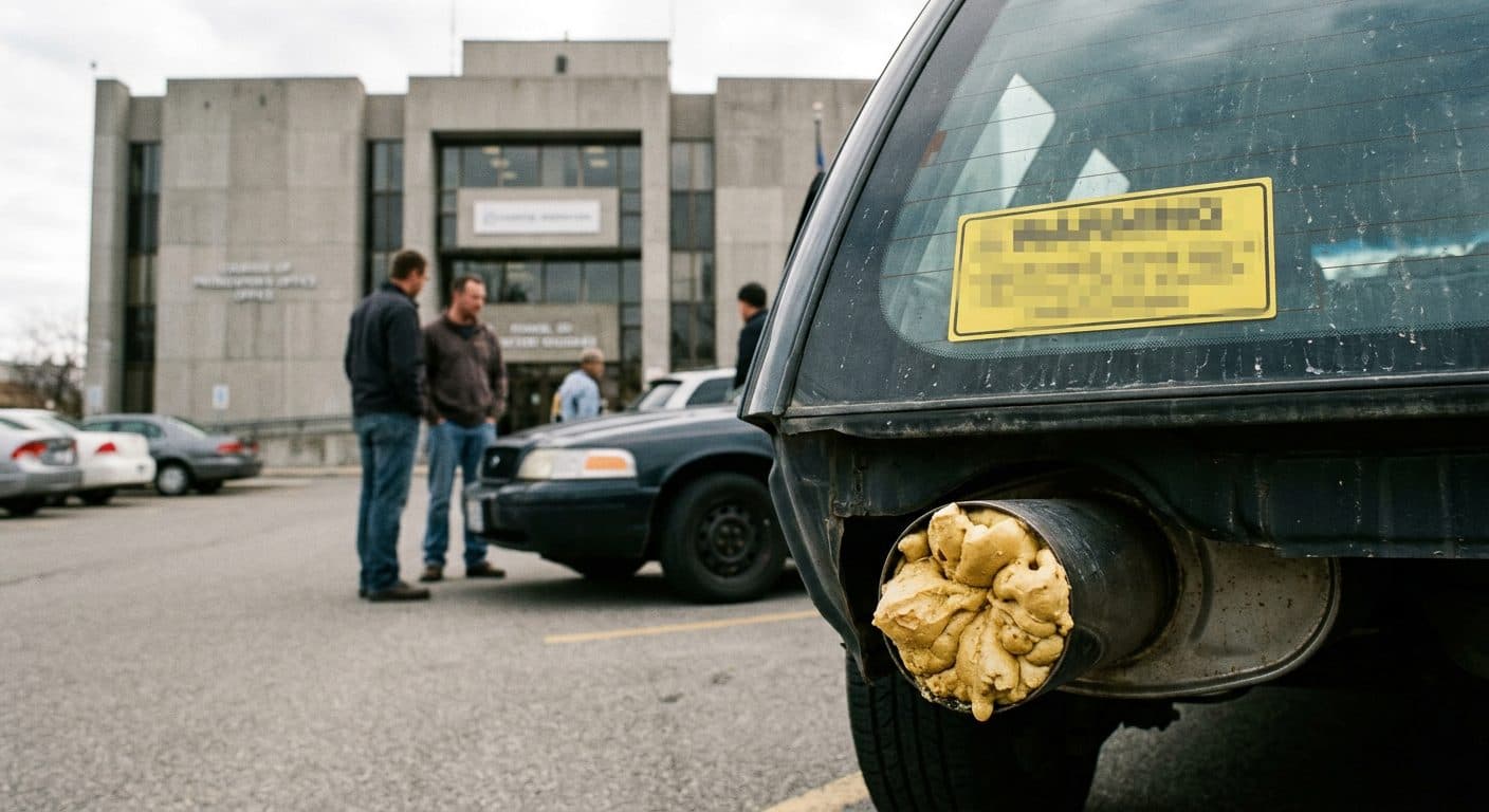 Construction Foam in Exhaust Pipes: Charges Filed After Sabotage Series