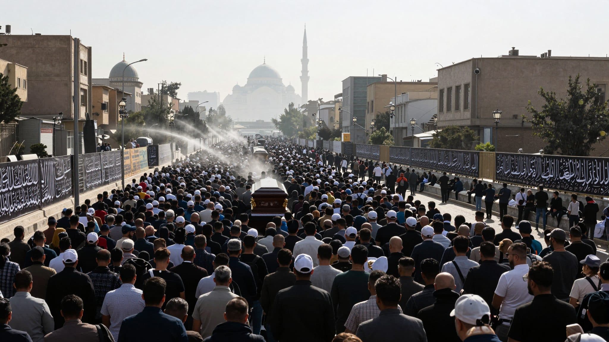 Millions at Funeral Procession in Tehran: Regime Stages Show of Force After Khamenei's Death