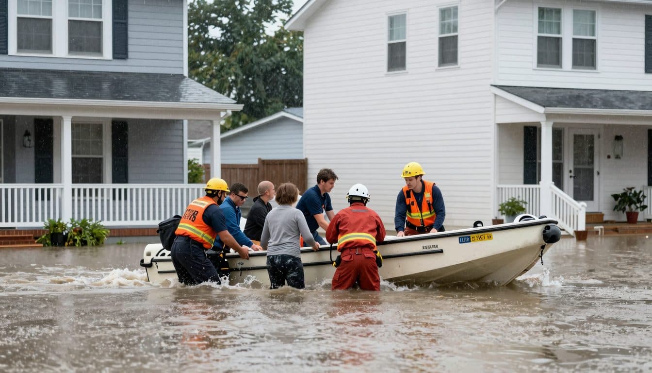 Dozens rescued from historic flooding in Indiana as Midwest storms continue