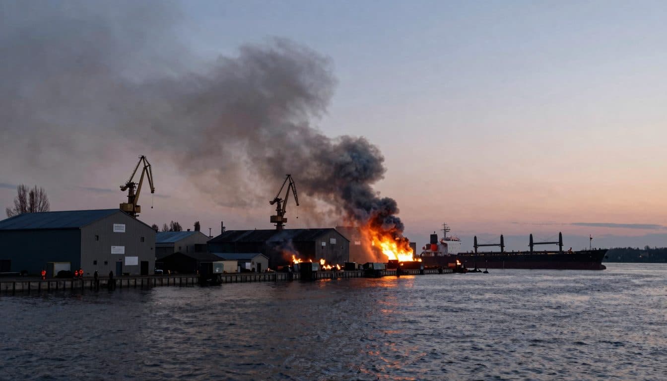 Russian attack on Izmail: four sailors injured