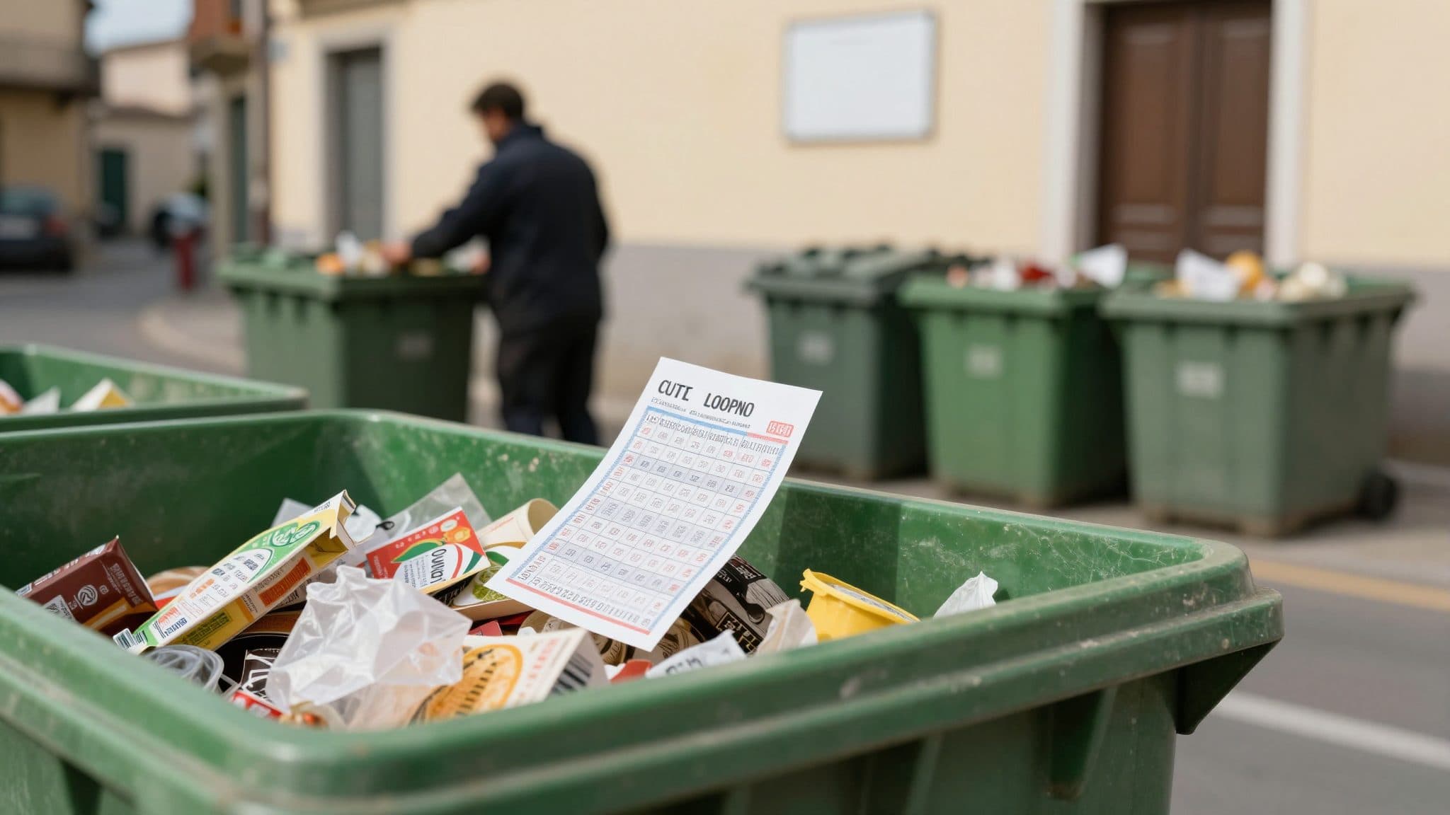 Italian lottery player throws away winning ticket – and gets it back through garbage collection
