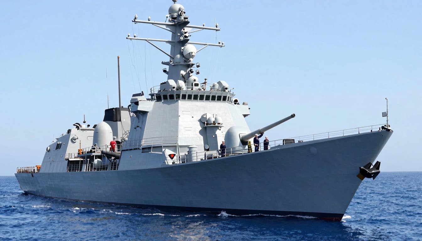 U.S. Navy destroyer USS Benfold lost power for four days in the Pacific, official says