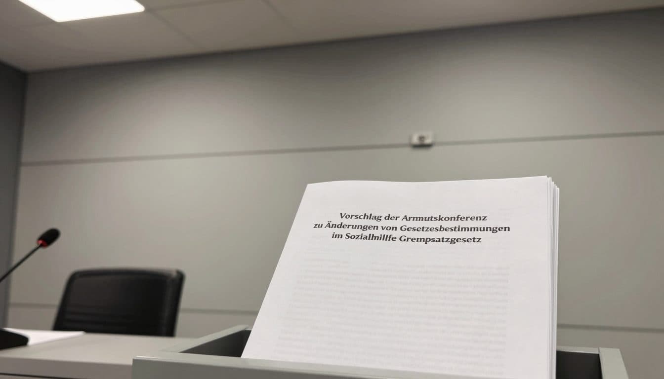 Poverty Conference Presents Complete Draft Bill for Sozialhilfe NEU