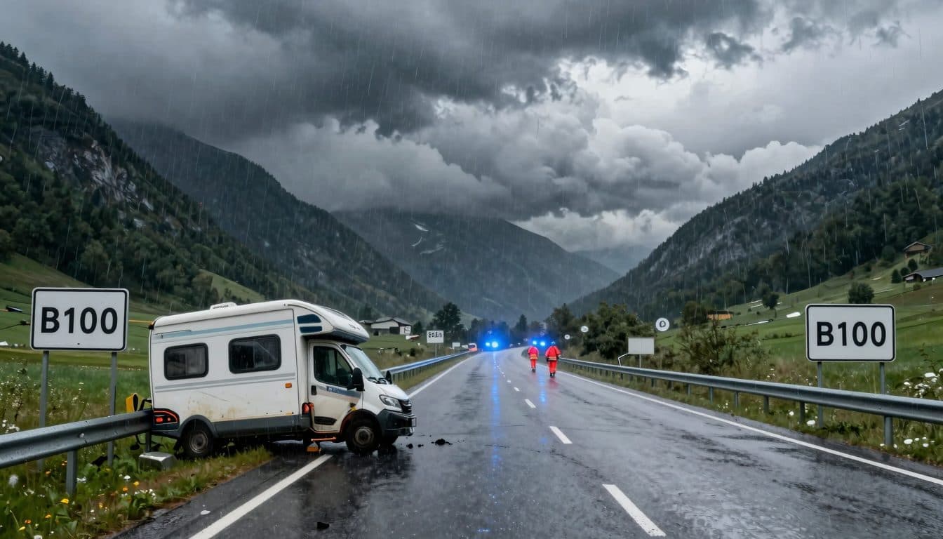 Severe storms in Carinthia cause traffic accidents, fire and dozens of emergency callouts