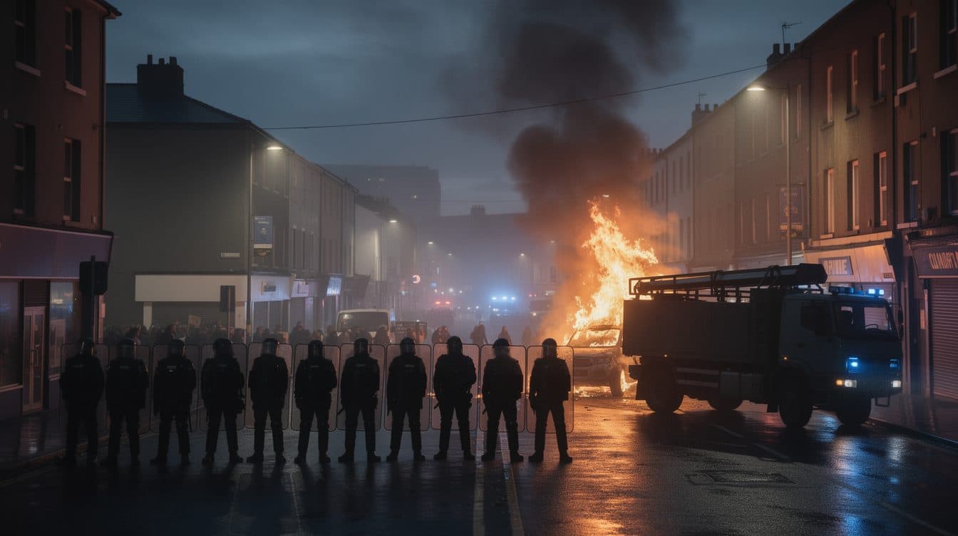 Study: Musk's X reposts fueled far-right protests in Northern Ireland