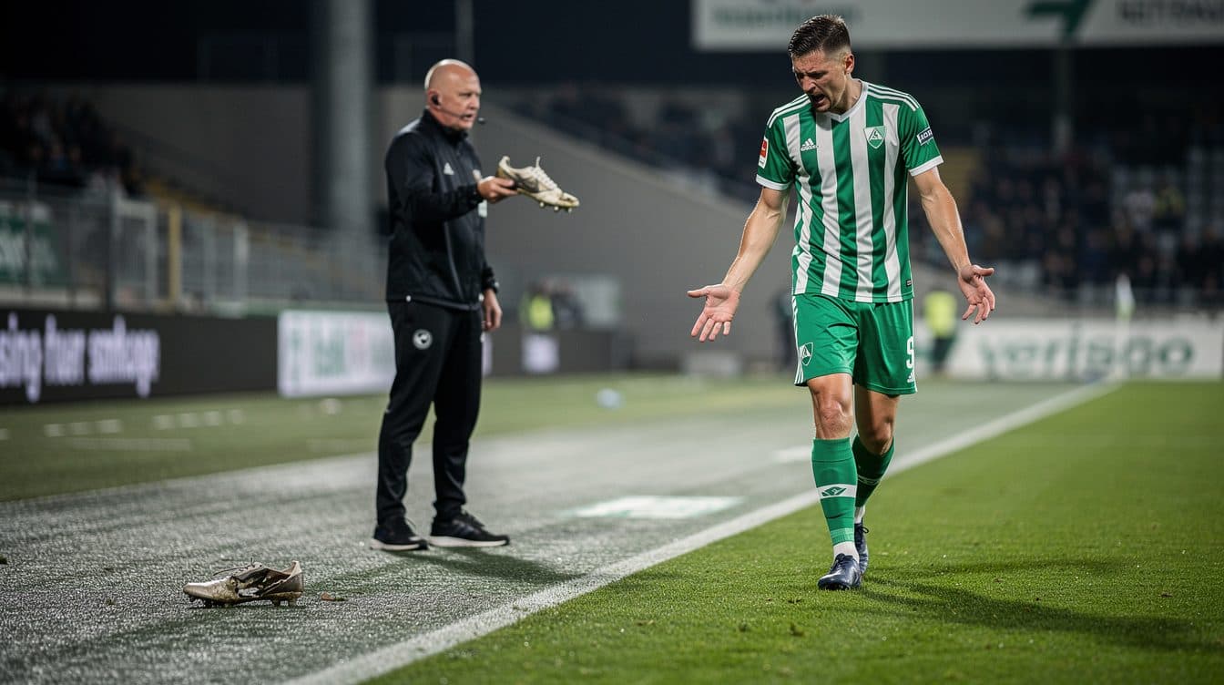Rapid Wien's Season Ends in Disarray After Demir's Shoe-Throwing Incident