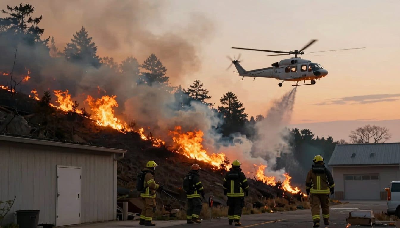 Wildfires in Southern Europe: Thousands Evacuated, Two Dead Near Thessaloniki