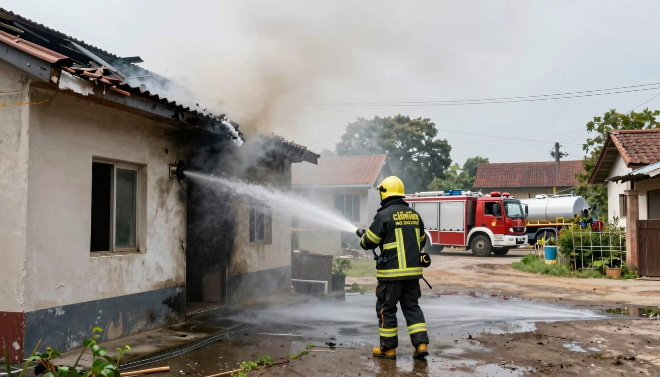 Major fire in Margarethen am Moos: Four injured and 140 emergency personnel deployed