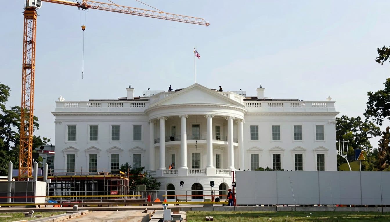 Trump unveils new White House ballroom, emphasizes security features