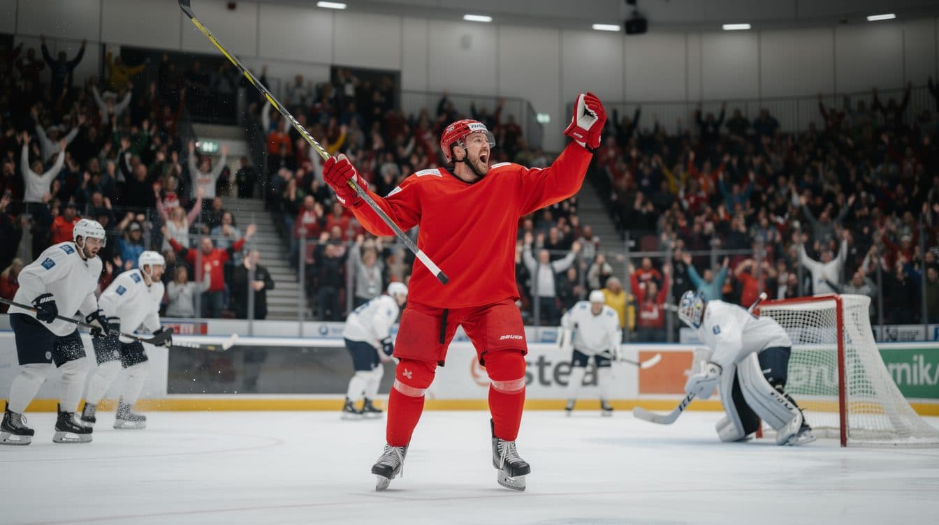 Austria Suffers Heavy 0-9 Defeat Against Switzerland in Ice Hockey World Championship