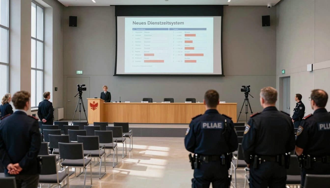Interior Ministry presents new duty time system for police