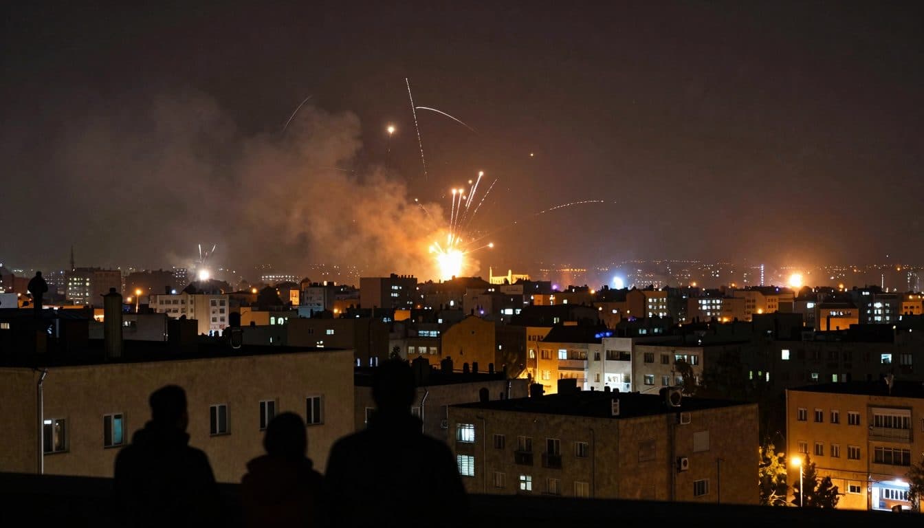 Explosions in Tehran: Air Defense Fires in Several Districts