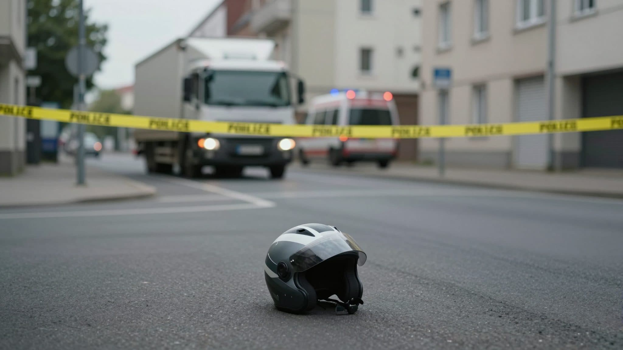 Motorcyclist seriously injured in collision with turning truck in Thaur