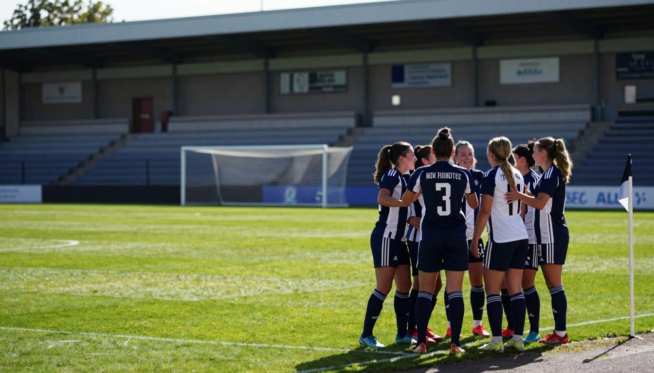 Hertha's women footballers celebrate historic first second-division win against Turbine Potsdam