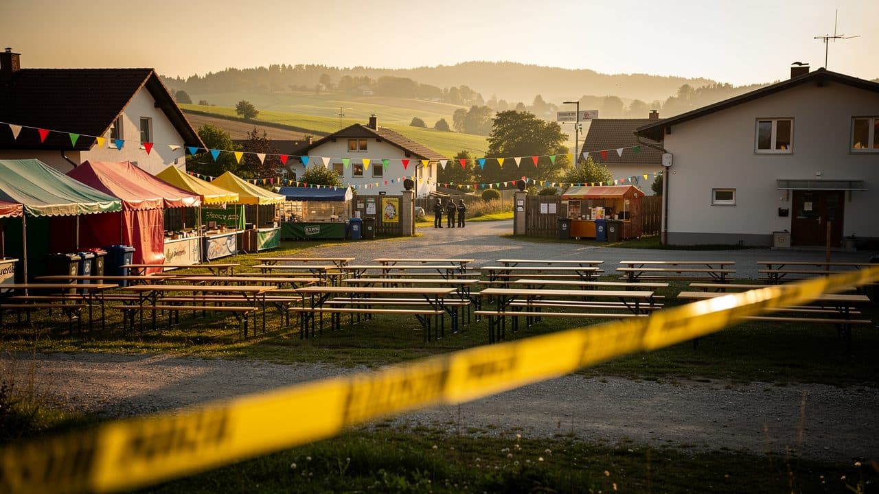 Festival grounds in Taiskirchen evacuated after bomb threat – investigations ongoing