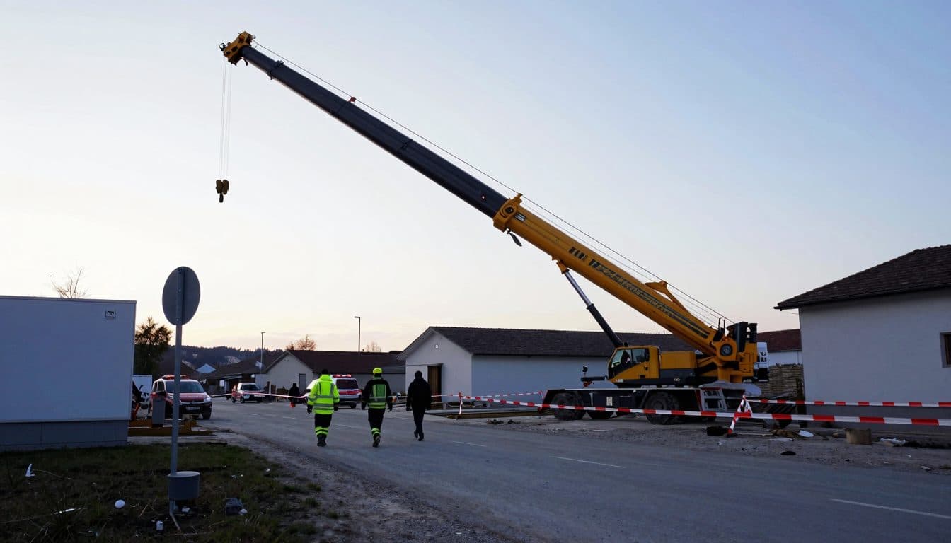 Crane accident in Upper Austria claims one fatality