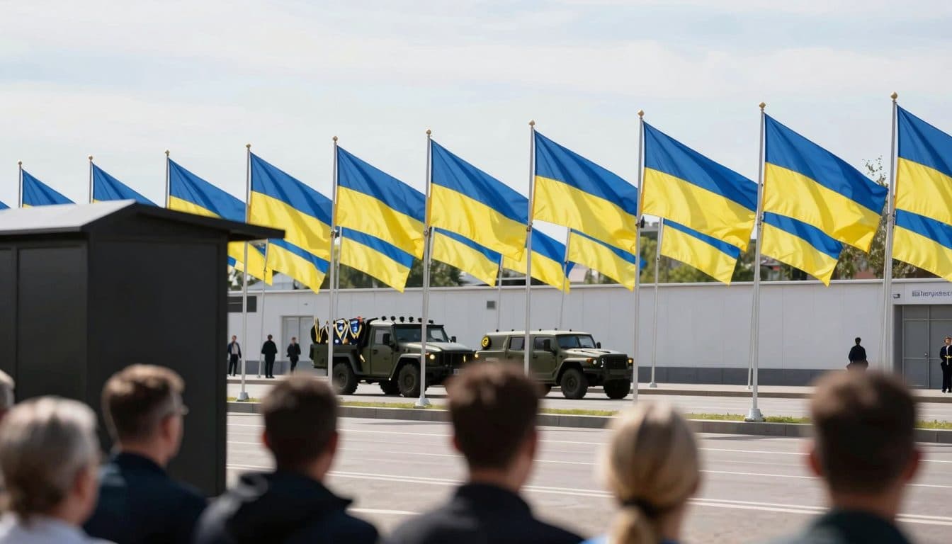 Ukraine's Independence Day: EU Pledges Billions for Defense, British Prime Minister in Kyiv