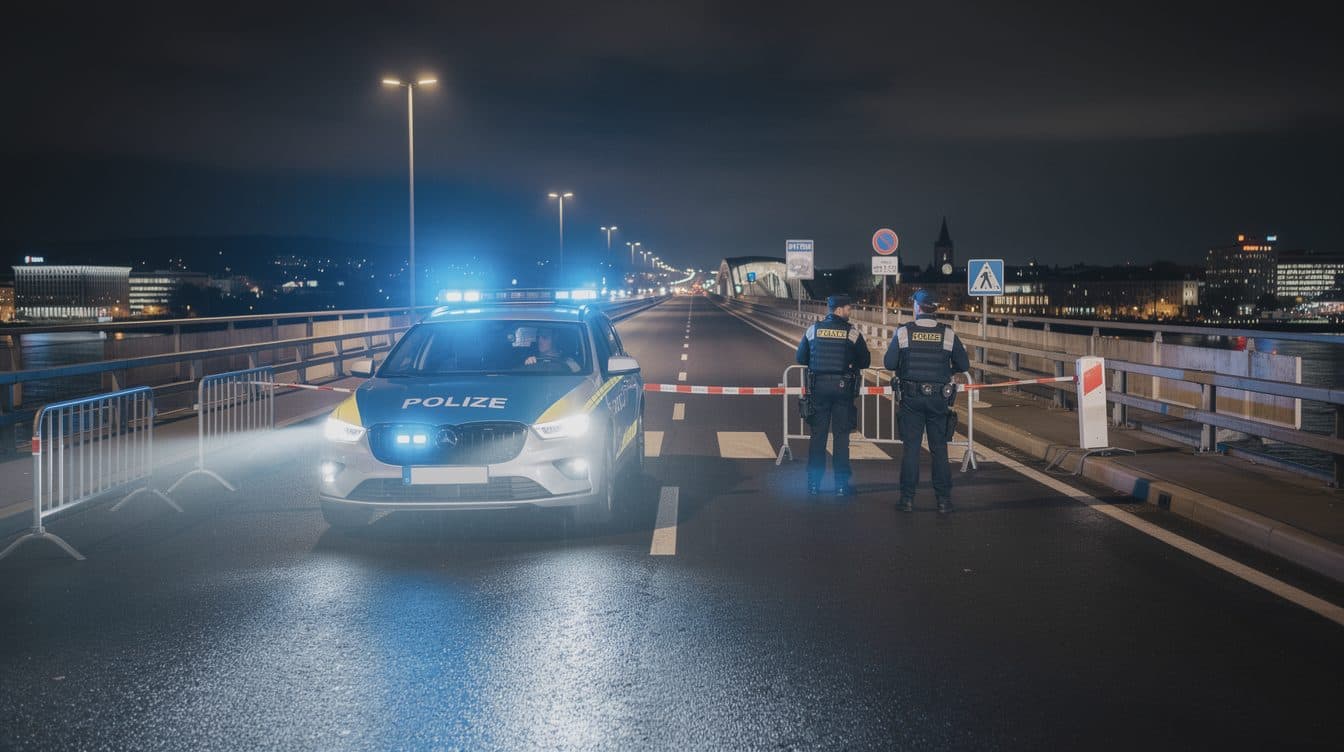 Car Drives at Police at German-French Border Crossing; Officers Open Fire