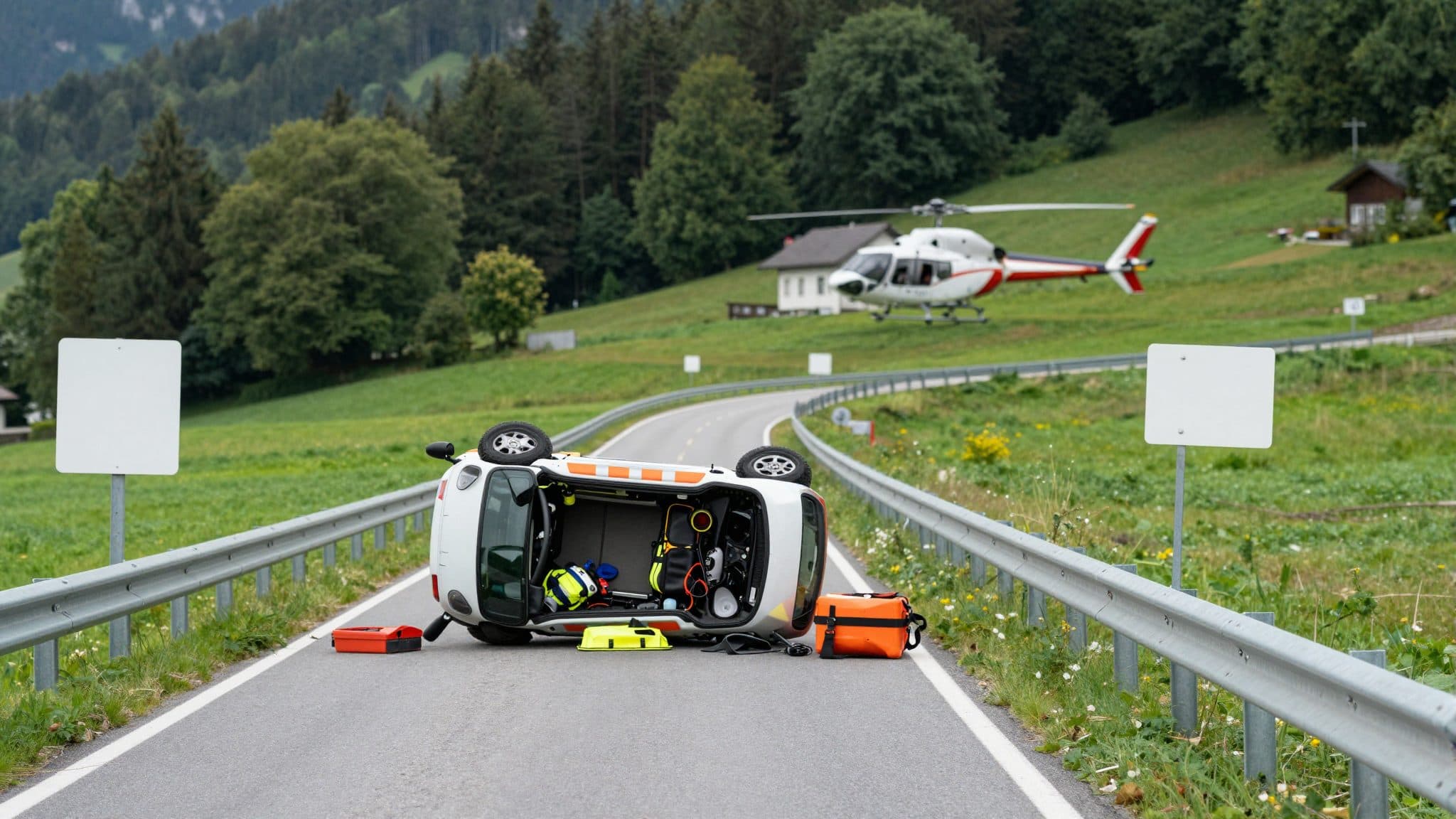 Five teenagers injured in car accident in Zwettl – 17-year-old crashes into tree
