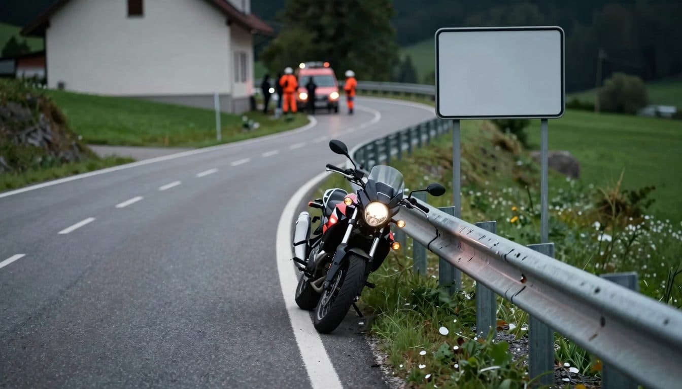 22-year-old motorcyclist dies in accident on the B72 in Styria