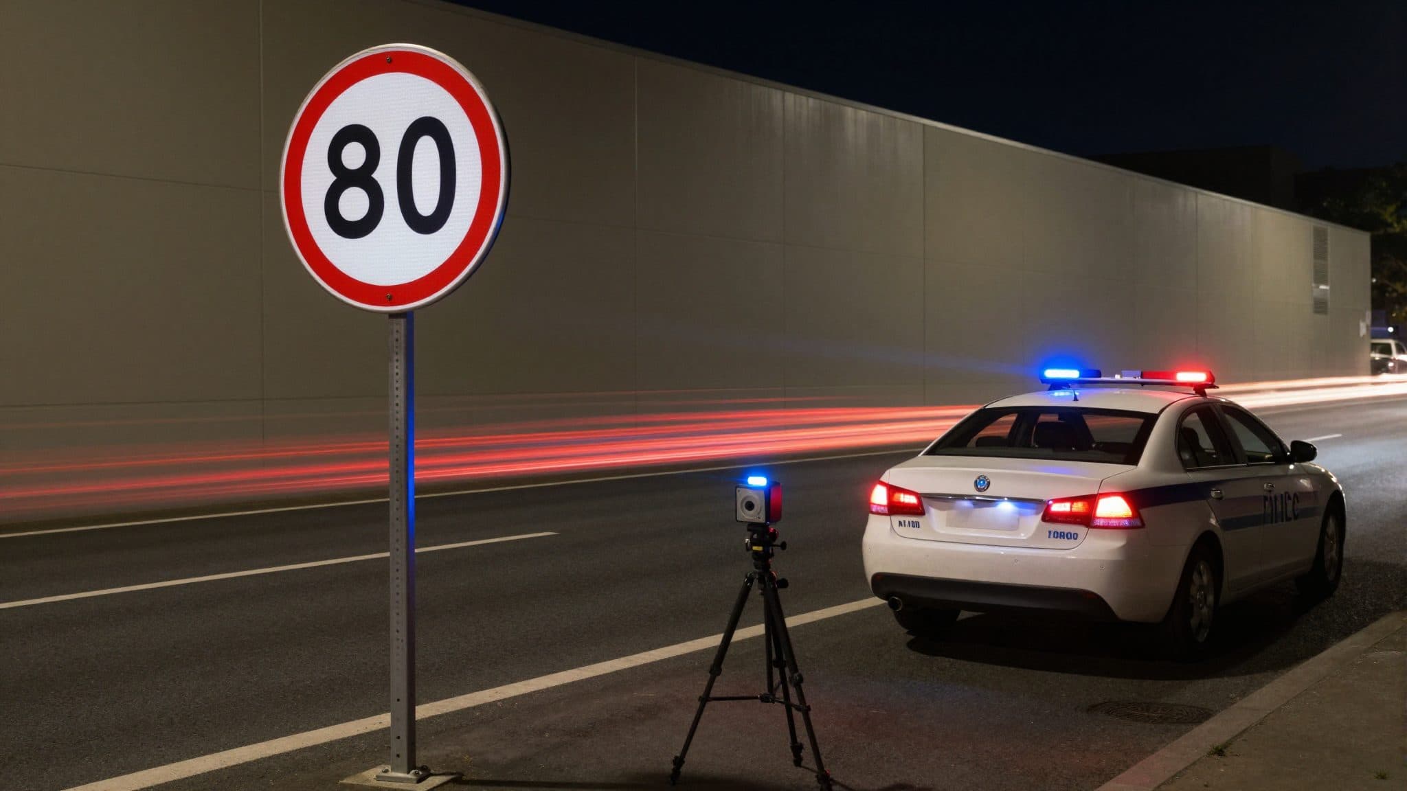 At 154 km/h through an 80 zone: Police pull 25-year-old out of traffic
