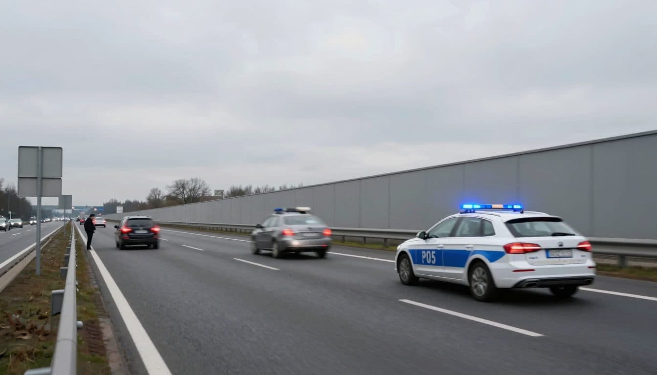 Drug driver stopped on the A1 near Kirchstetten at nearly 200 km/h
