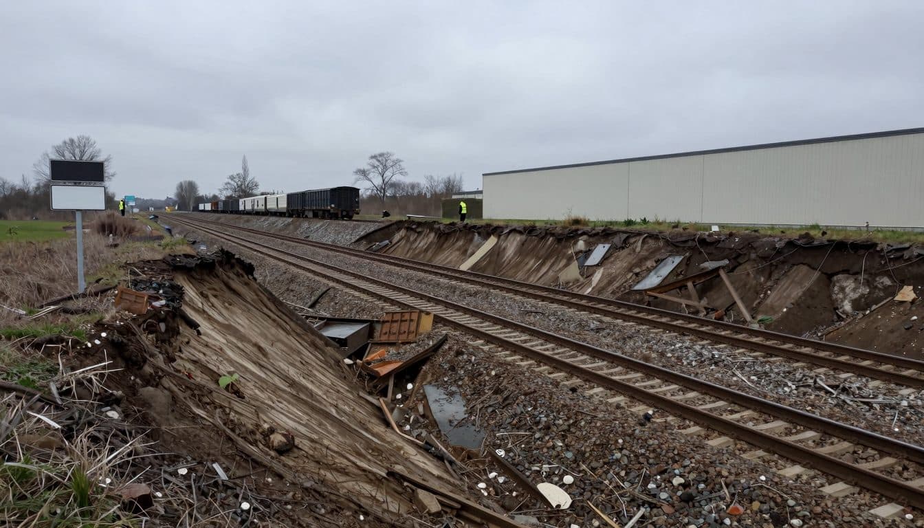 BEU final report confirms: landslide after heavy rain caused train accident near Riedlingen