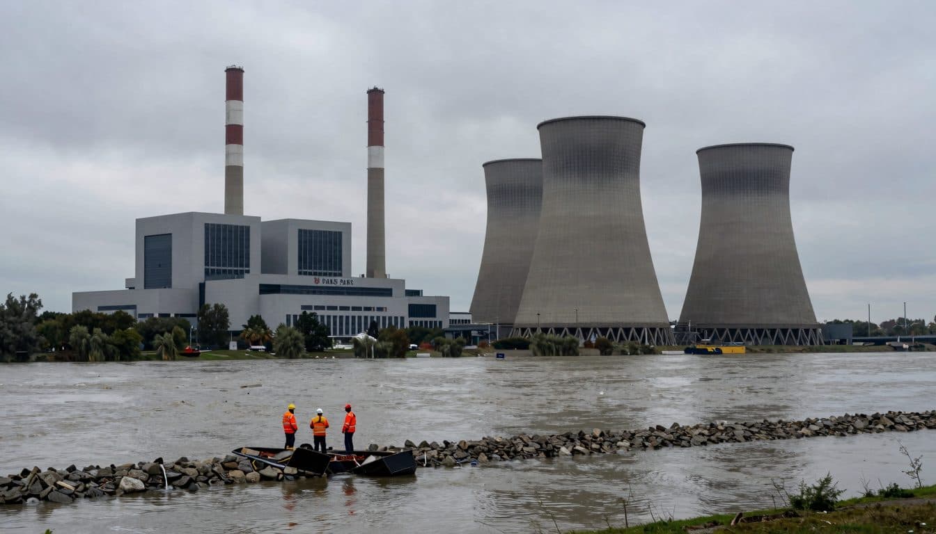 Hungary Sinks Barges in the Danube to Secure Cooling for Paks Nuclear Power Plant