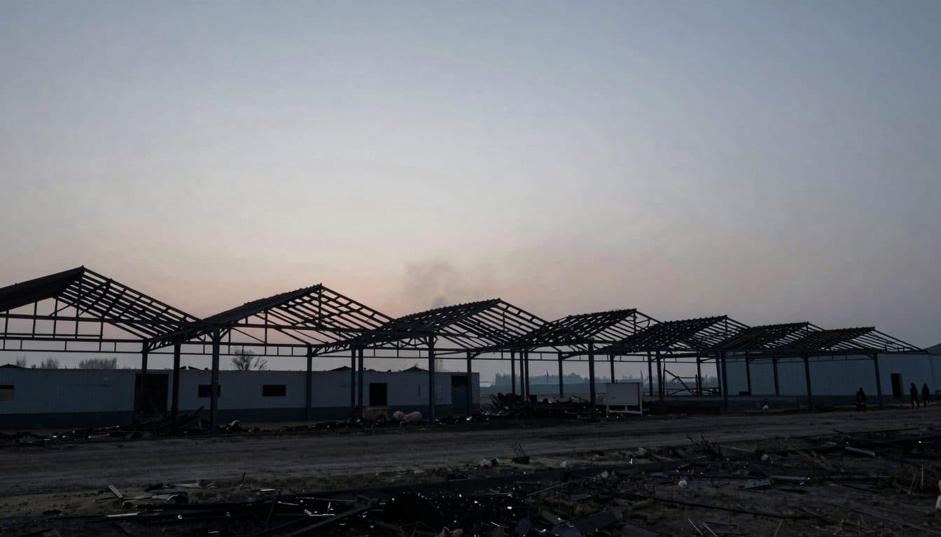 Major fire at pig fattening facility near Coswig: around 20,000 pigs killed