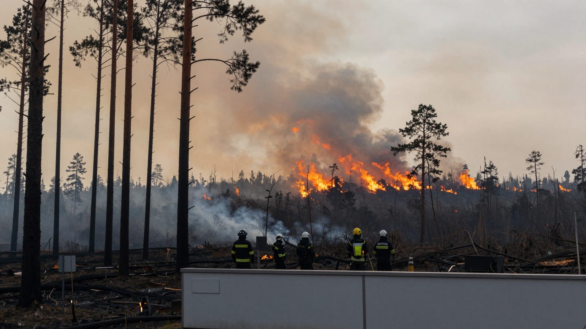 Wildfires in Europe: Already twice as many fires as the average