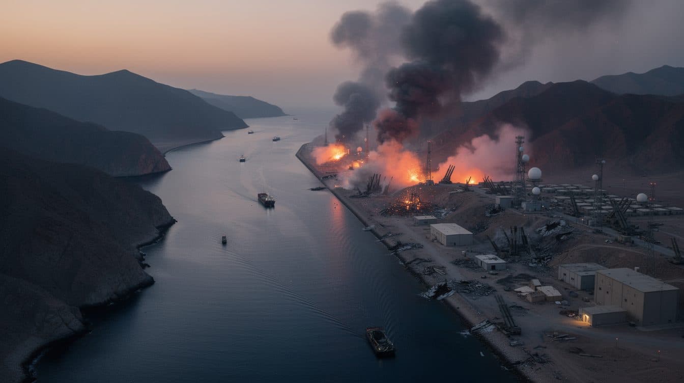 US Retaliatory Strikes on Iran: Three Attack Waves Against Air Defenses and Radar Systems in the Strait of Hormuz