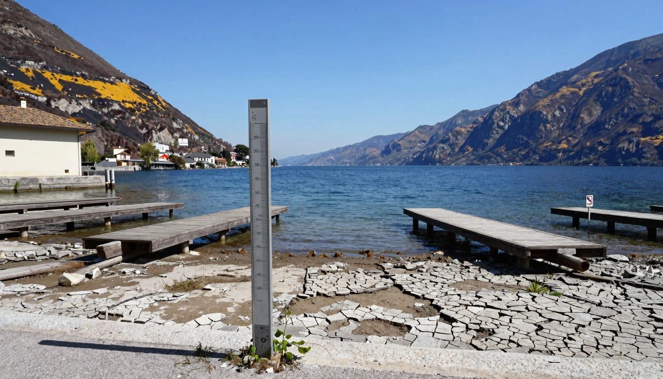 Heatwave in Northern Italy: Lake Garda Losing Billions of Liters of Water Daily