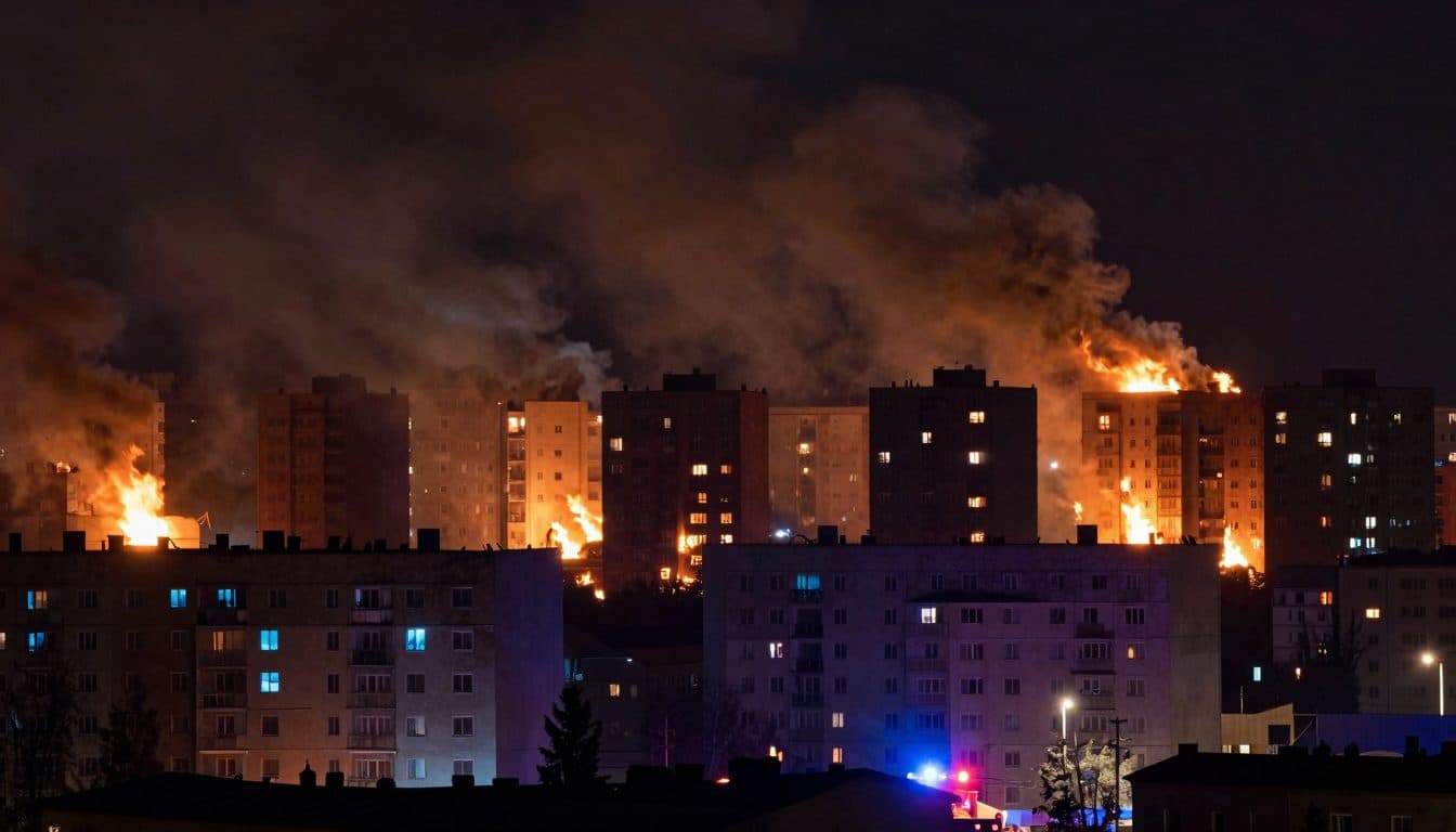 Russian rocket strikes on Kyiv – at least 20 dead in wave of attacks