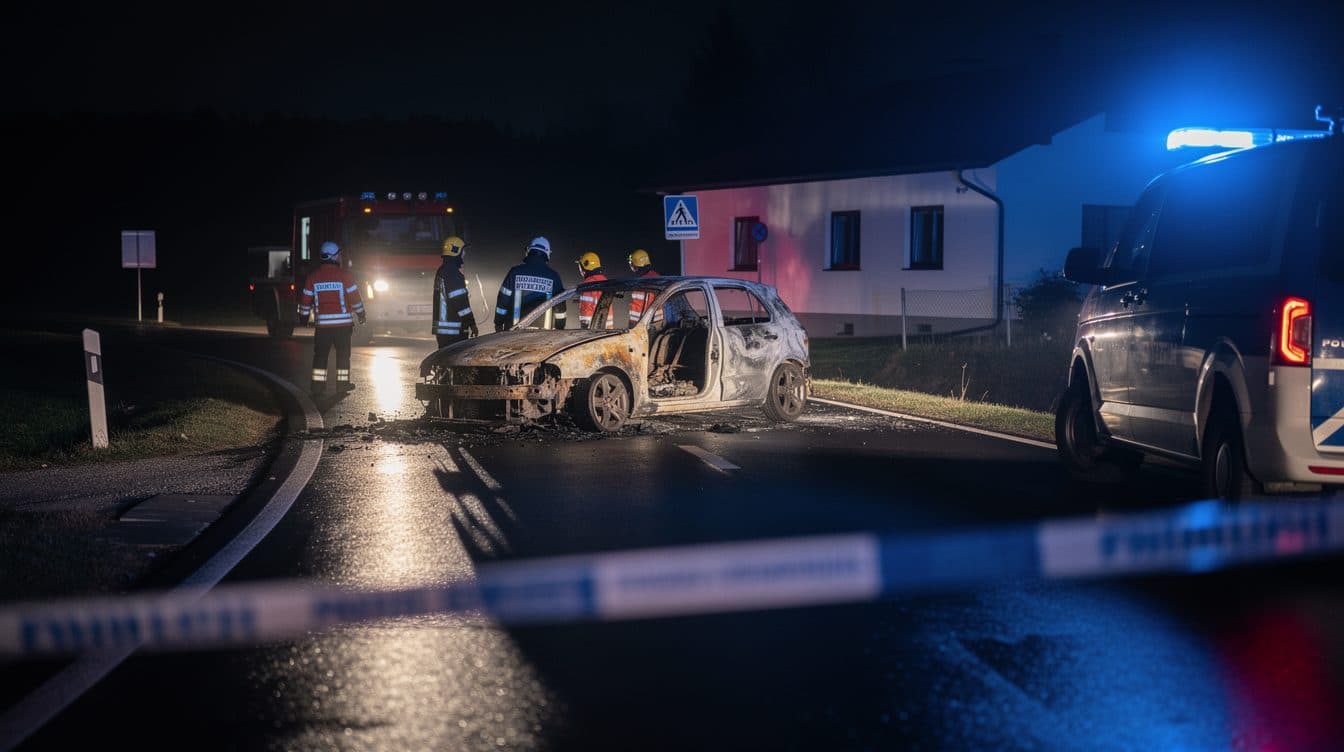 18-year-old dies in head-on crash in Lower Austria – four passengers partially life-threateningly injured