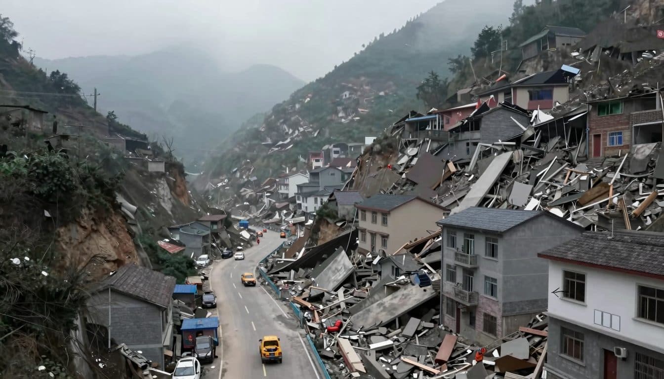 Landslide in Western China: At Least Eight Dead and 34 Missing in Chongqing