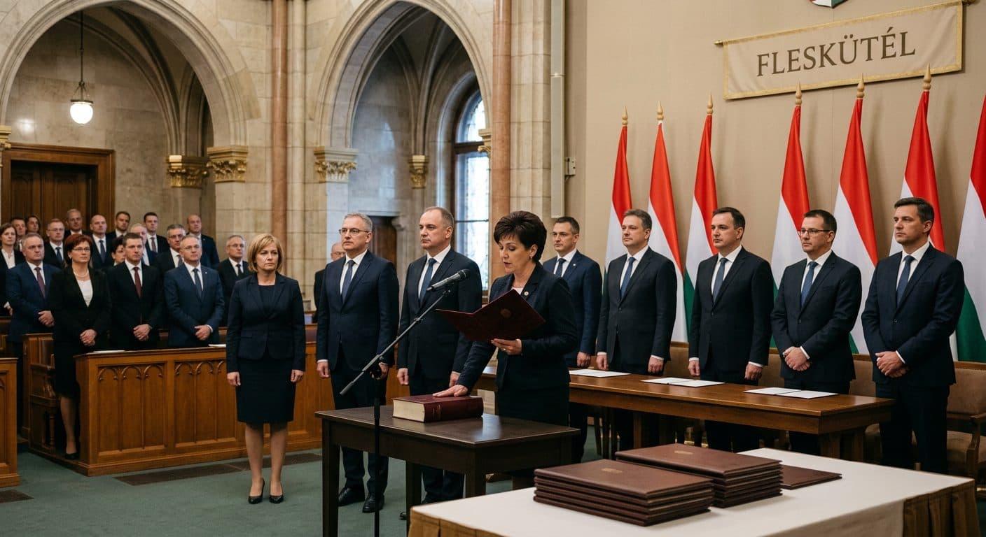 Hungary Swears In New Government After Historic Election Defeat of Orbán's Fidesz Party