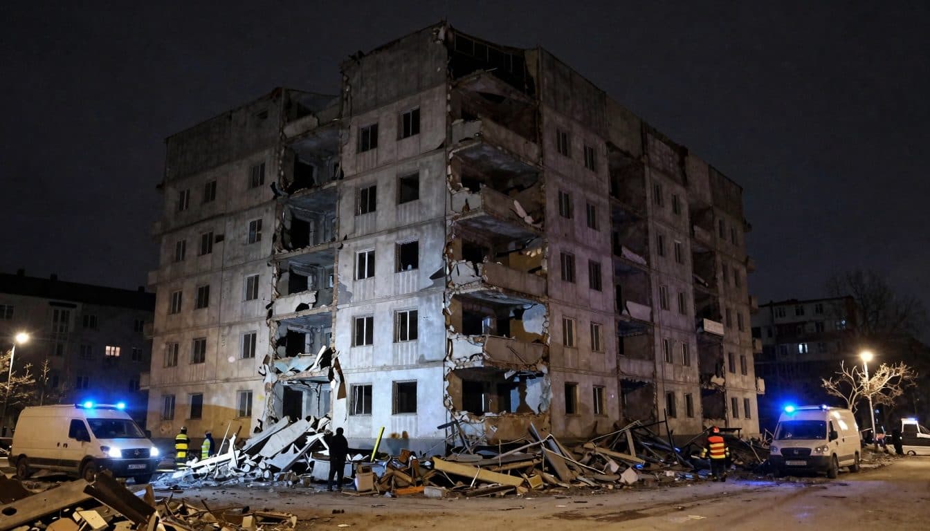 Heaviest Russian attack on Kyiv since the start of the war kills at least 27