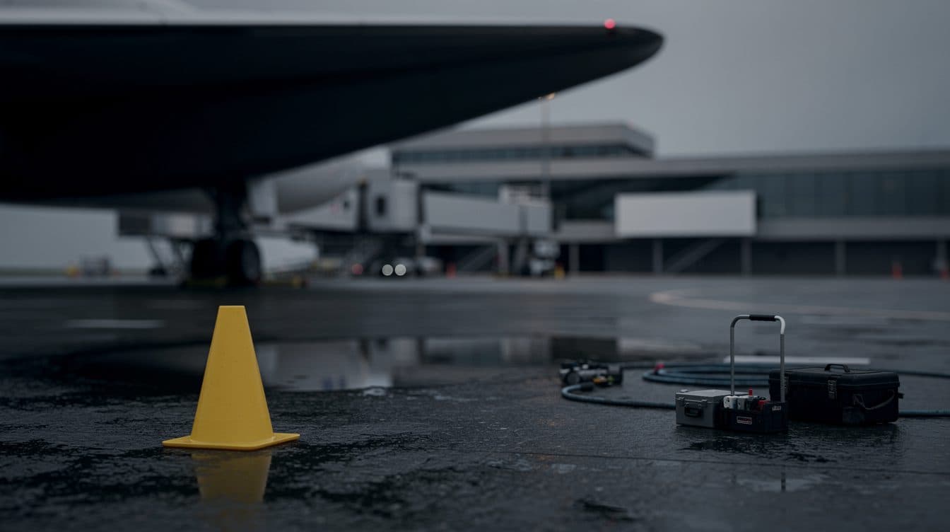 Lufthansa Dreamliner nose gear collapses at Frankfurt Airport, injuring five crew members