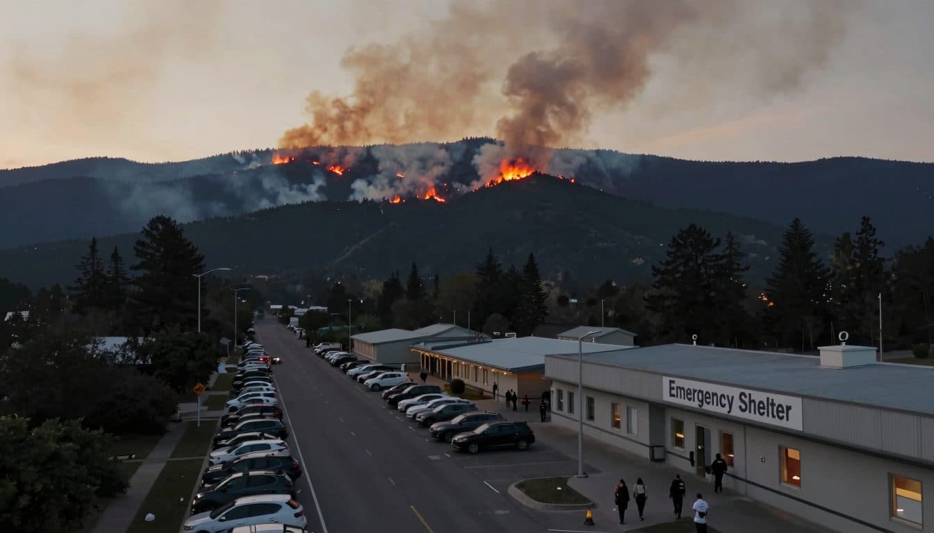 Canada approves federal shelter assistance as wildfires force evacuations across western North America
