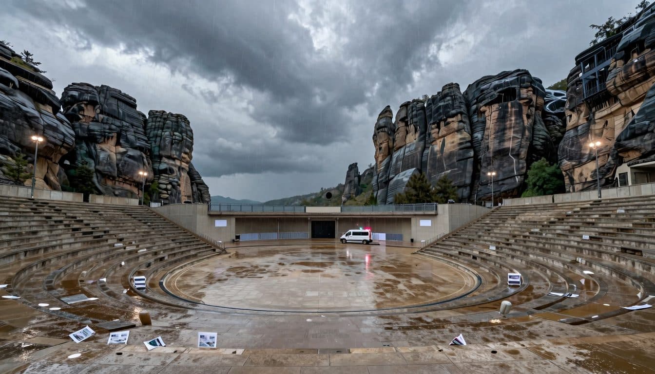 Severe storm at Felsenbühne Rathen: one dead, injuries, performances cancelled